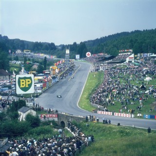 Part of Spa-Francorchamps race track, Belgian Grand Prix, Belgium, 1963. Artist: Unknown