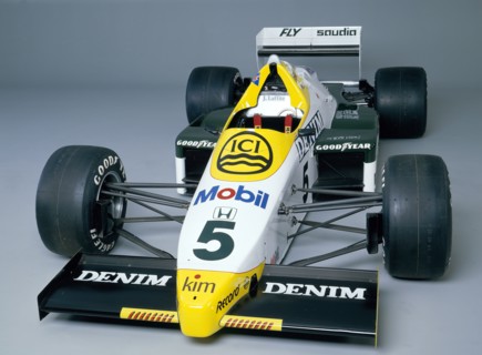 A 1984 Williams FW09B. Artist: Unknown