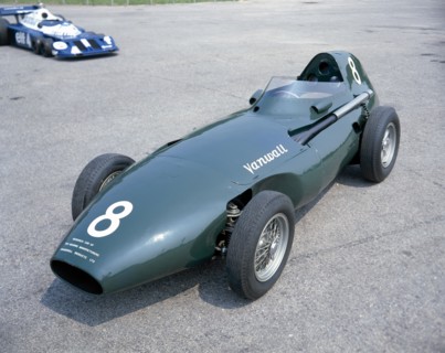 A 1958 Vanwall. Artist: Unknown