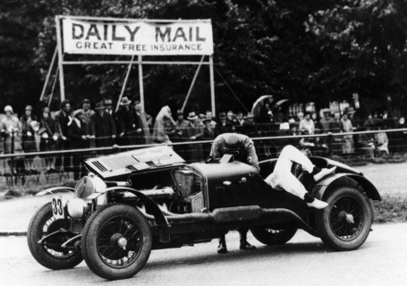 Alfa Romeo of Kaye Don, Tourist Trophy Race, Ards-Belfast circuit, Northern Ireland, 1930. Artist: Unknown