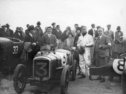 SV Holbrook, winner of the 500 Miles Race, Brooklands, Surrey, (c1920s?). Artist: Unknown