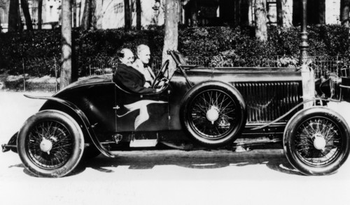 A 1928 Hispano-Suiza 45hp car, (c1928?). Artist: Unknown