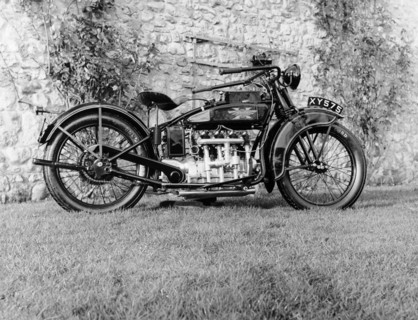 1924 Henderson motobike. Artist: Unknown