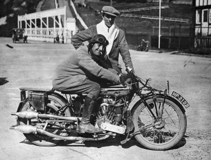 Mk1 Brough Superior 1000cc motorbike, (early 1920s?). Artist: Unknown