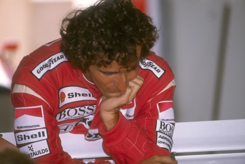 Alain Prost, British Grand Prix, Silverstone, Northamptonshire, 1989. Artist: Unknown