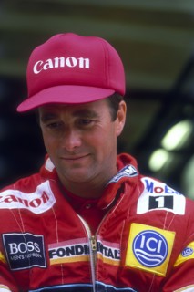 Nigel Mansell at the British Grand Prix, Silverstone, Northamptonshire, 1988. Artist: Unknown