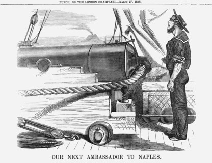 'Our next Ambassador to Naples.' 1858. Artist: Unknown