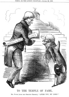 'To the Temple of Fame', 1858. Artist: Unknown