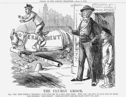 'The Clumsy Groom', 1859. Artist: Unknown