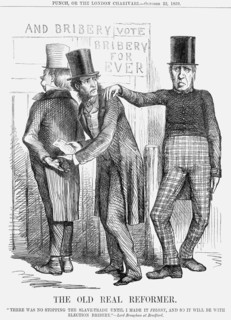'The Old Real Reformer', 1859. Artist: Unknown