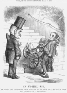 'An Up-hill Job', 1860. Artist: Unknown