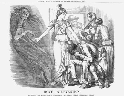'Home Intervention', 1862. Artist: Unknown