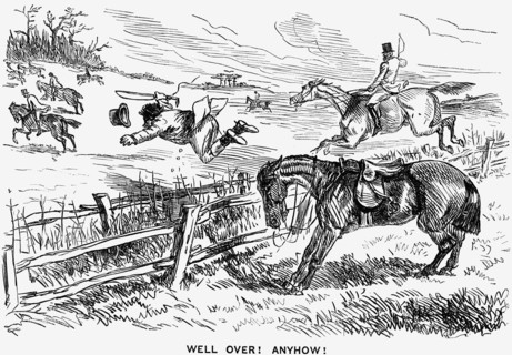 'Well Over! Anyhow!', 1863. Artist: Unknown