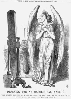 'Dressing for an Oxford Bal Masqué', 1864. Artist: John Tenniel