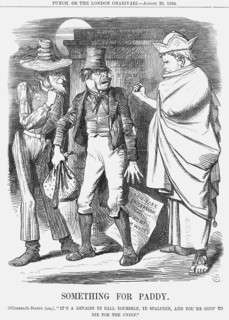 'Something for Paddy', 1864. Artist: John Tenniel