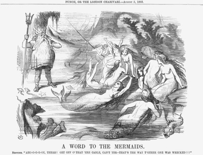 'A Word to the Mermaids', 1865. Artist: John Tenniel