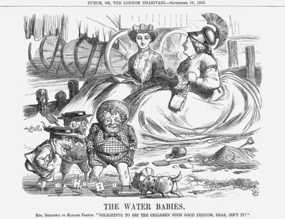 'The Water Babies', 1865. Artist: John Tenniel