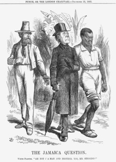 'The Jamaica Question', 1865. Artist: John Tenniel