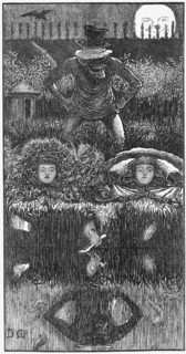 'A Legend of Camelot - Part 4', 1866. Artist: George du Maurier