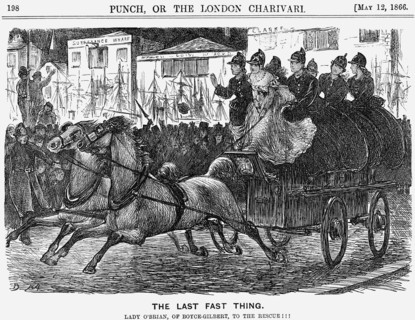 'The Last Fast Thing', 1866. Artist: George du Maurier