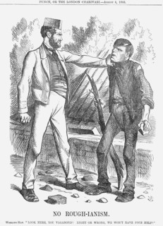'No Rough-Ianism', 1866. Artist: John Tenniel