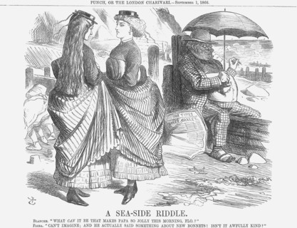 'A Sea-Side Riddle', 1866. Artist: John Tenniel
