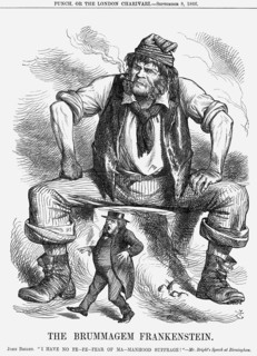 'The Brummagem Frankenstein', 1866. Artist: John Tenniel
