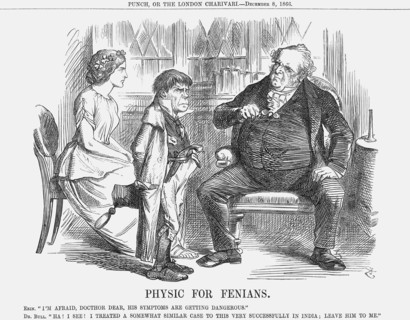 'Physic for Fenians', 1866. Artist: John Tenniel