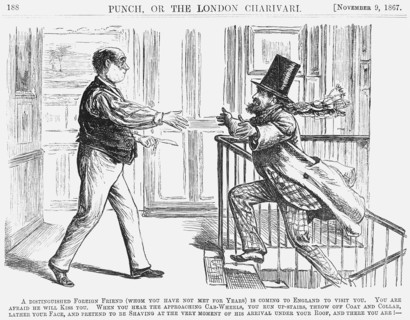 'A Distinguished Foreign Friend', 1867. Artist: Unknown