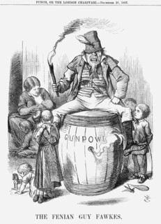 'The Fenian Guy Fawkes', 1867. Artist: John Tenniel