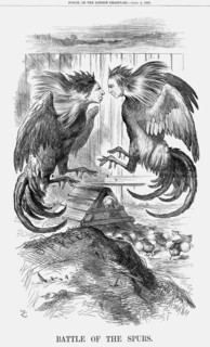 'Battle of The Spurs', 1868. Artist: John Tenniel