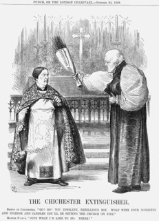 'The Chichester Extinguisher', 1868. Artist: Unknown