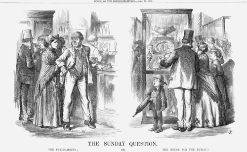 'The Sunday Question', 1869. Artist: John Tenniel