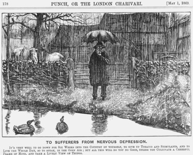 'To Sufferers from Nervous Depression', 1869. Artist: Unknown