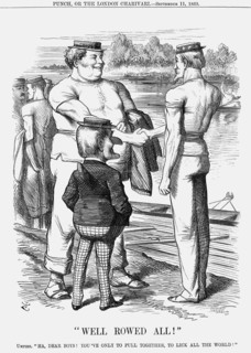 'Well Rowed All!', 1869. Artist: Joseph Swain
