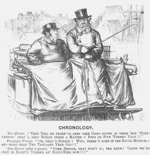 'Chronology', 1869. Artist: Charles Samuel Keene
