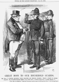 'Great Boon to Our Household Guards', 1870. Artist: Joseph Swain