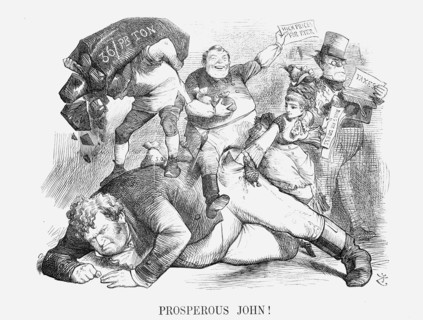 'Prosperous John', 1872. Artist: Joseph Swain