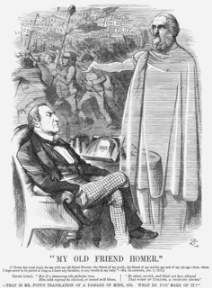 My Old Friend Homer, 1872. Artist: Joseph Swain