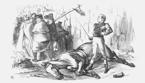 Come a Cropper!, 1873. Artist: Joseph Swain