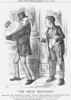 The Great Self-Taxed, 1873. Artist: Joseph Swain