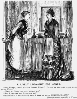 'A Lively Look-Out for Jones', 1876. Artist: George du Maurier