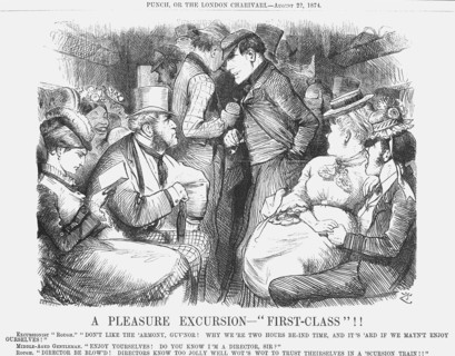 'A Pleasure Excursion - First-Class!', 1824. Artist: Joseph Swain