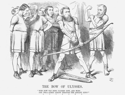 'The Bow of Ulysses, 1875. Artist: Joseph Swain