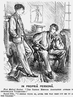 'In Propriâ Personâ', 1875.   Artist: Charles Samuel Keene