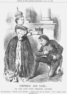 'Empress and Earl', 1876. Artist: Joseph Swain