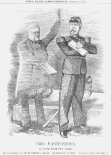 'Two Manifestoes', 1877. Artist: Joseph Swain