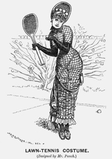 'Lawn-Tennis Costume', 1879. Artist: Edward Linley Sambourne