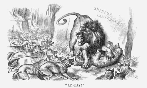 At-Bay, 1880. Artist: Joseph Swain