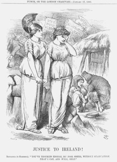 'Justice to Ireland', 1880. Artist: Joseph Swain